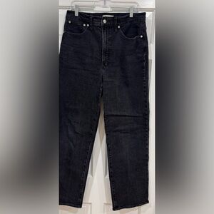 Madewell Womens Black Denim Jeans